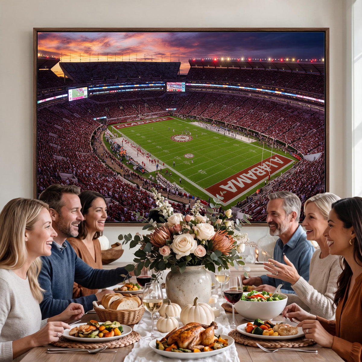 59537492-MGV-CV-36X24 - Stadium Wall Art Canvas Print