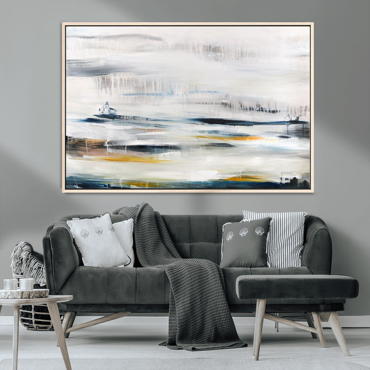 74932-MGV-CV-36X24-Soft Color Abstract Canvas Print