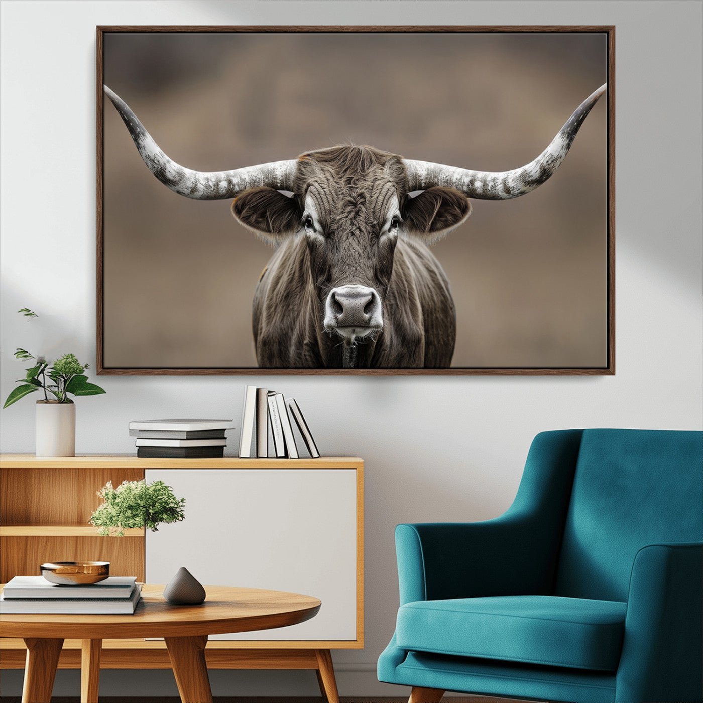 65313750-MGV-CV-36X24-Yayoi Kusama Wall Art Canvas, Large Abstract Print, Framed Kusama Polka Dot Art Print, Yayoi Kusama