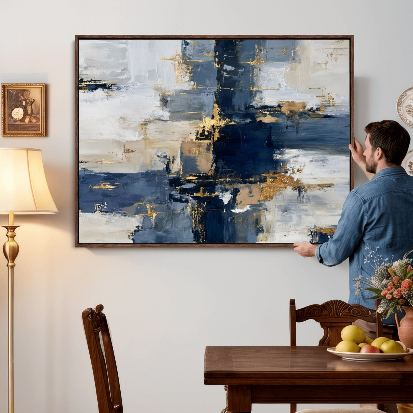 57128767-MGV-CV-36X24 - Abstract Wall Art Canvas Print