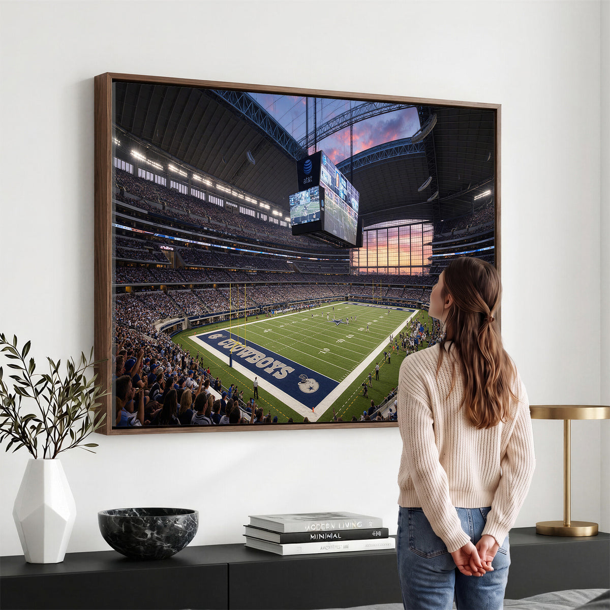 32321096-MGV-CV-36X24 - Stadium Wall Art Canvas Print