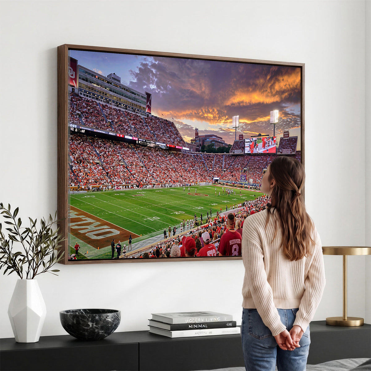 47794729-MGV-CV-36X24 - Stadium Wall Art Canvas Print