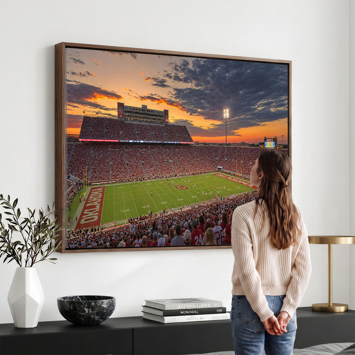 75444407-MGV-CV-36X24 - Stadium Wall Art Canvas Print