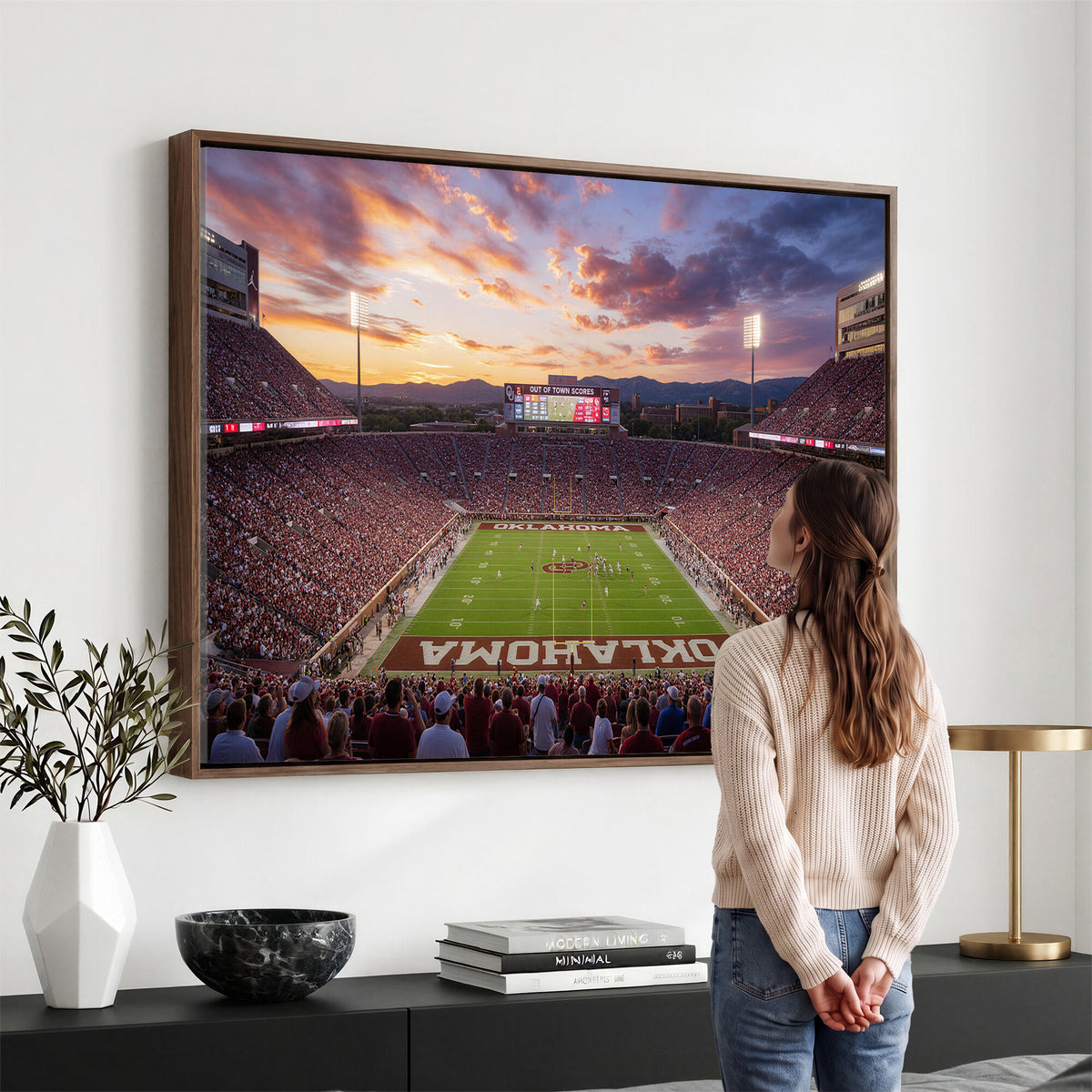 18509931-MGV-CV-36X24 - Stadium Wall Art Canvas Print