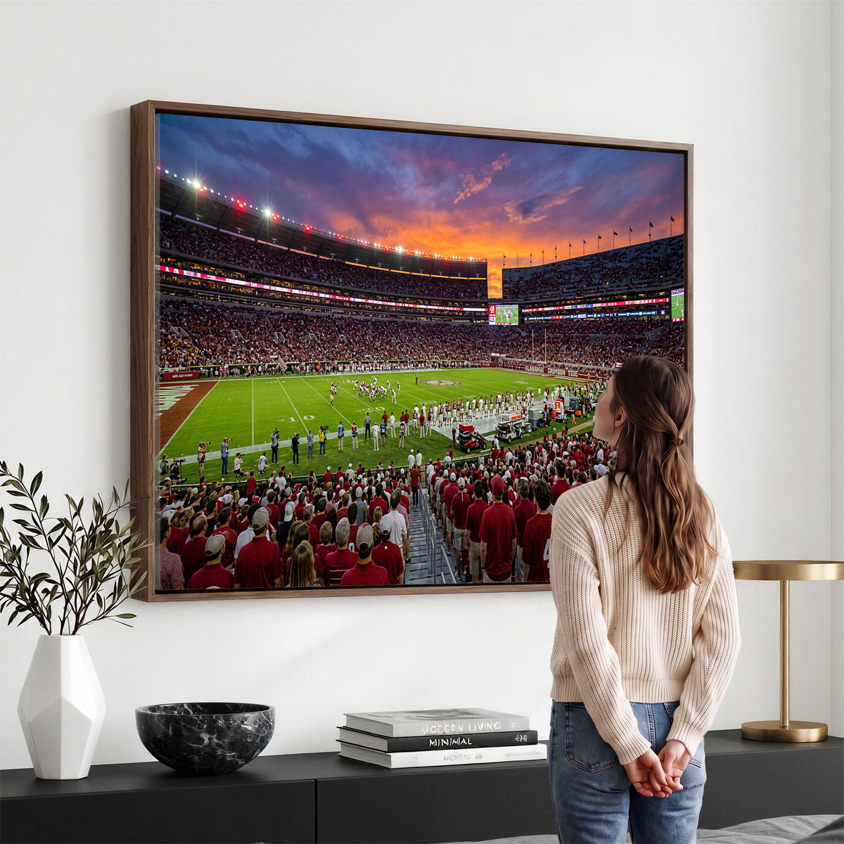47822048-MGV-CV-36X24 - Stadium Wall Art Canvas Print