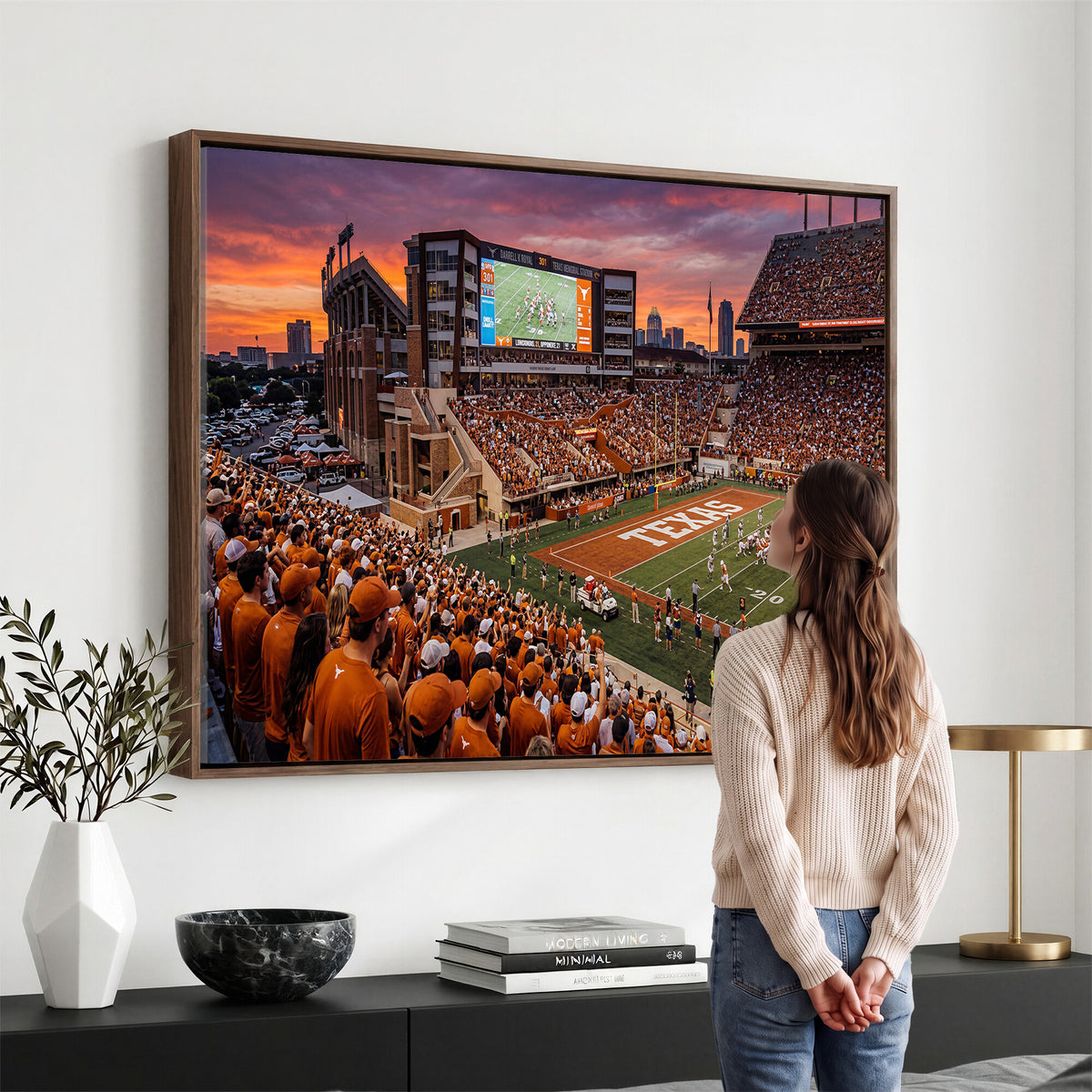23743181-MGV-CV-36X24 - Stadium Wall Art Canvas Print