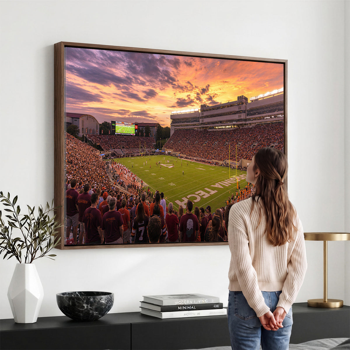 20221405-MGV-CV-36X24 - Stadium Wall Art Canvas Print