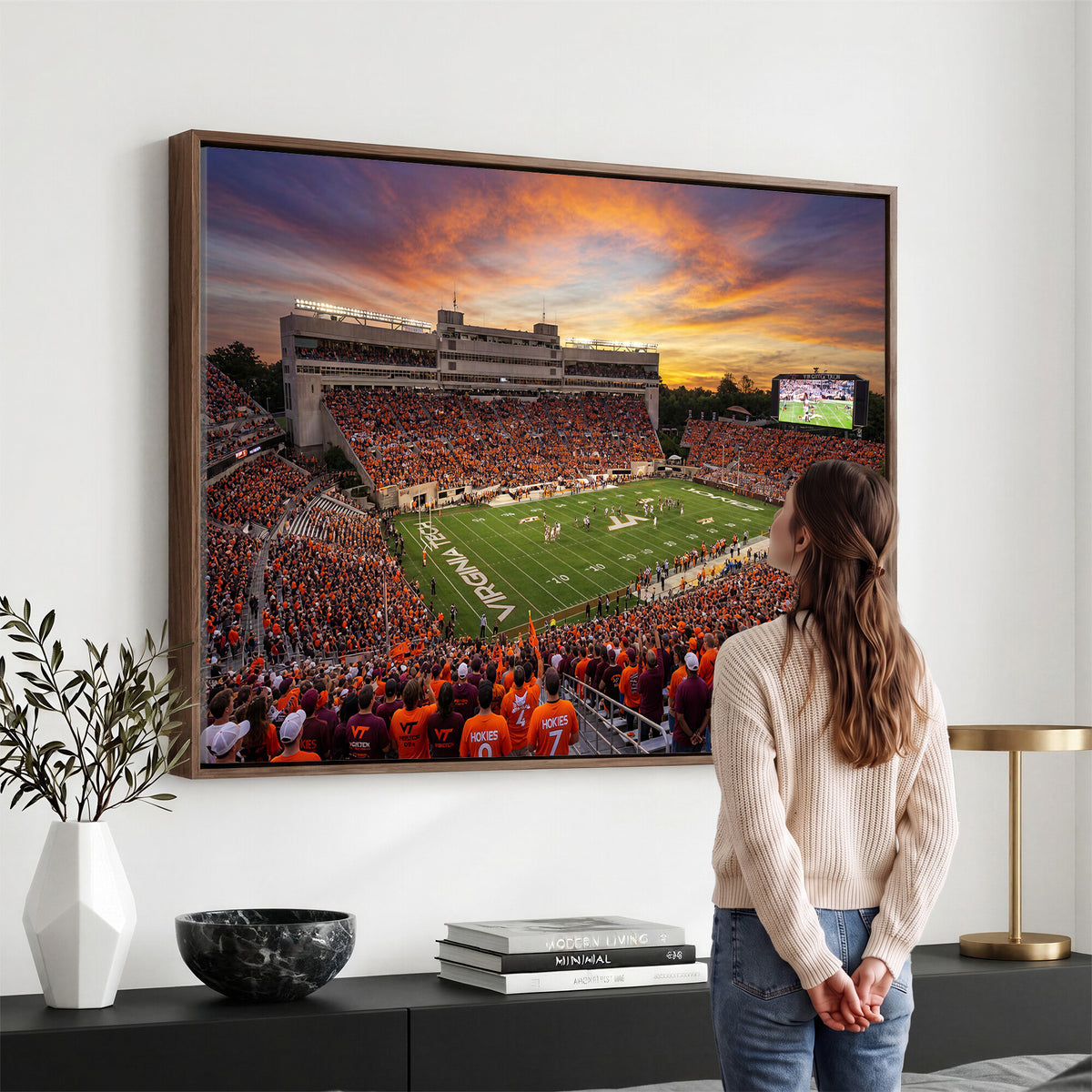 23178259-MGV-CV-36X24 - Stadium Wall Art Canvas Print