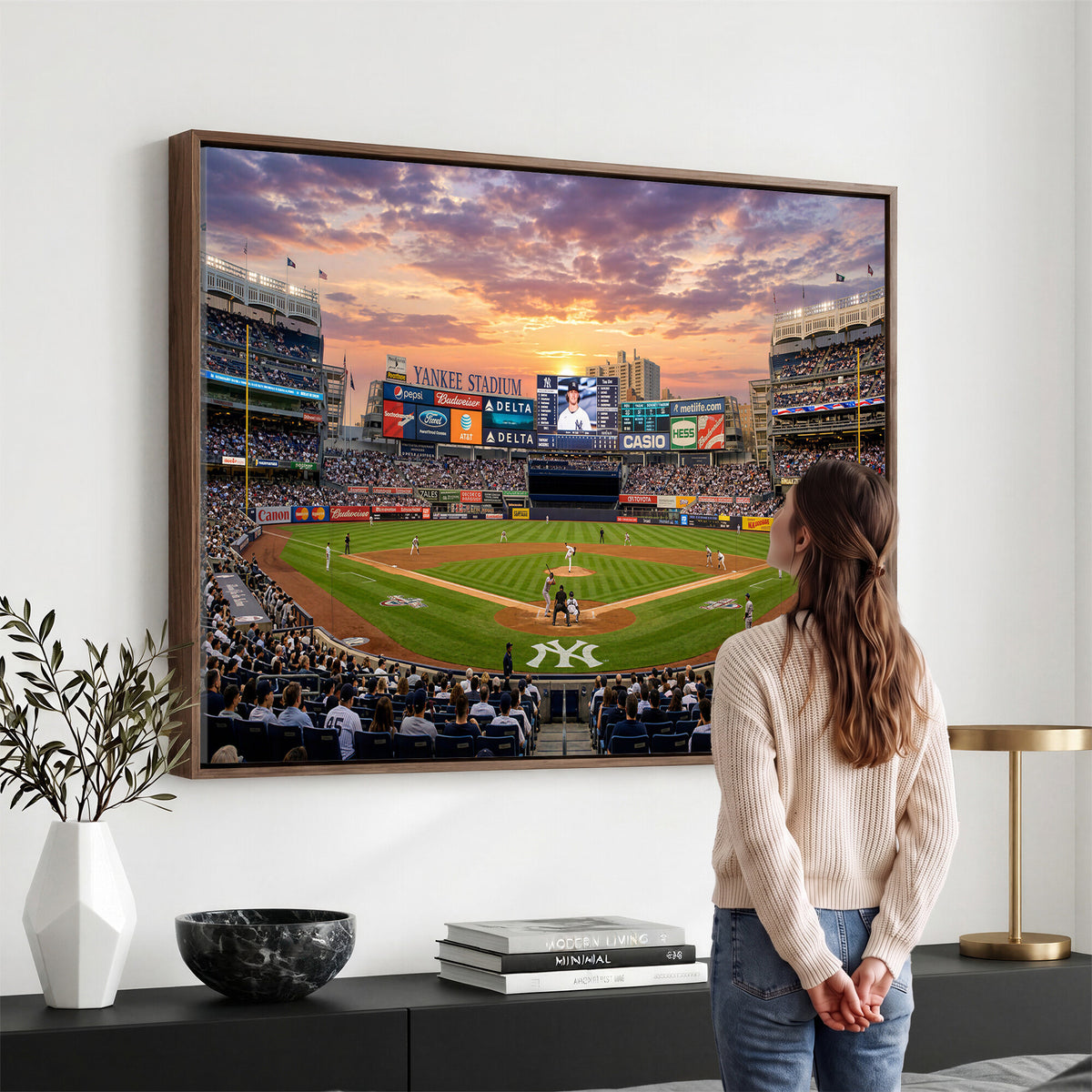 26297292-MGV-CV-36X24 - Stadium Wall Art Canvas Print