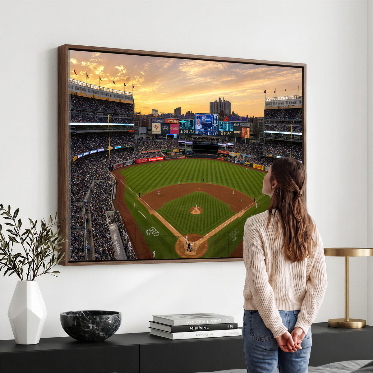 17396699-MGV-CV-36X24 - Stadium Wall Art Canvas Print