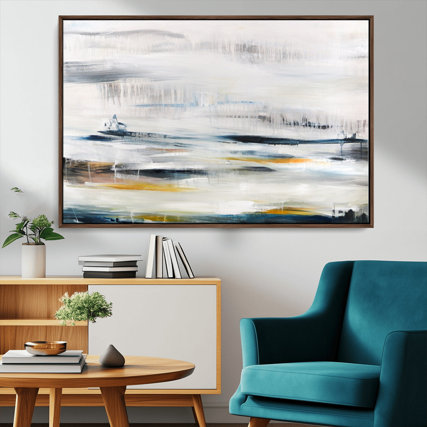 74932-MGV-CV-36X24-Soft Color Abstract Canvas Print