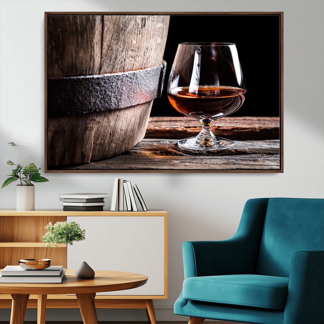 Scots Whiskey Wall Art Canvas Print