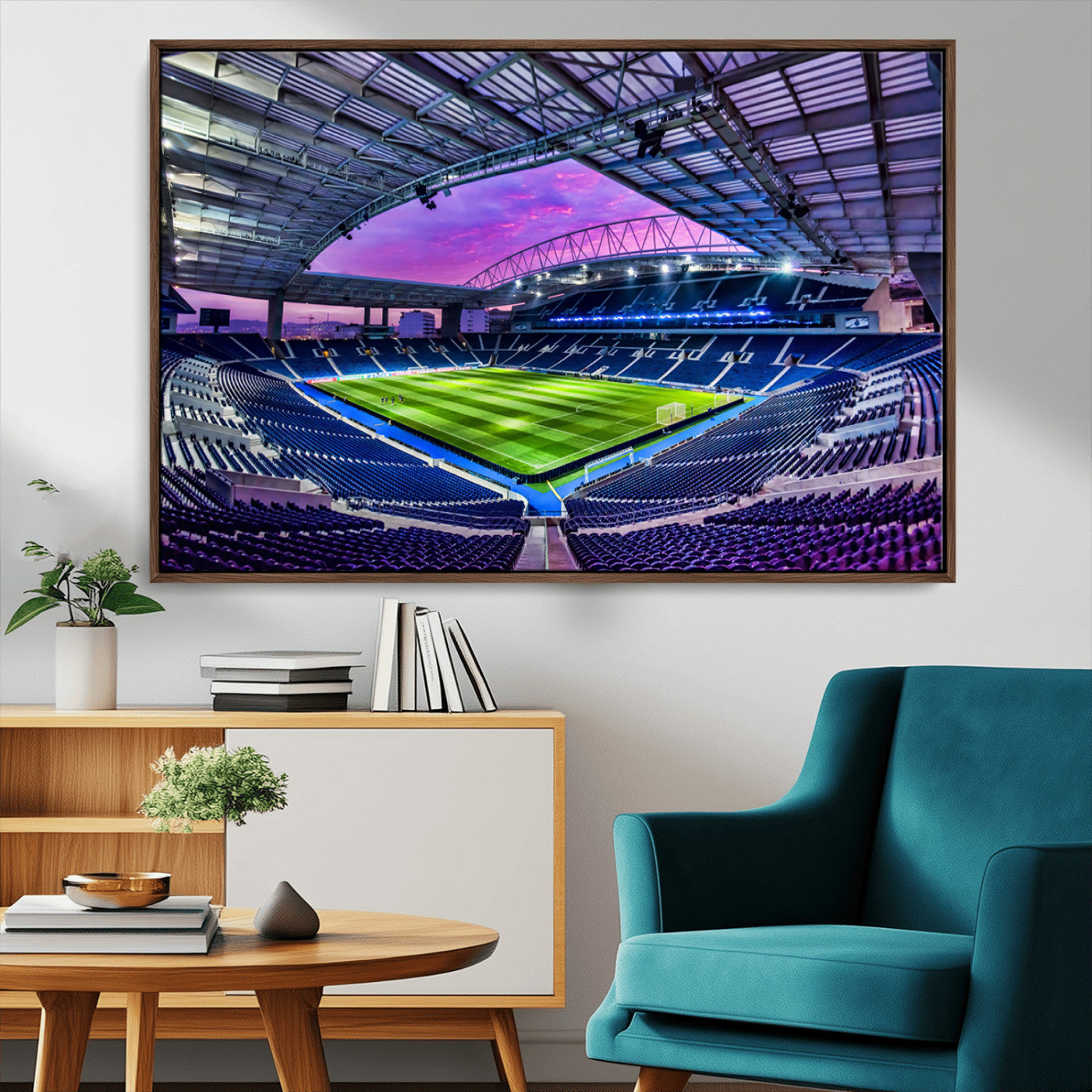 10851-MGV-CV-36X24-FC Porto Soccer Team Print Canvas- Dragon Stadium Wall Art Canvas Print