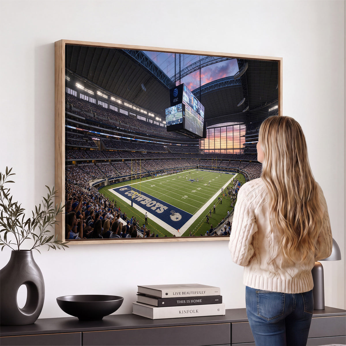 32321096-MGV-CV-36X24 - Stadium Wall Art Canvas Print