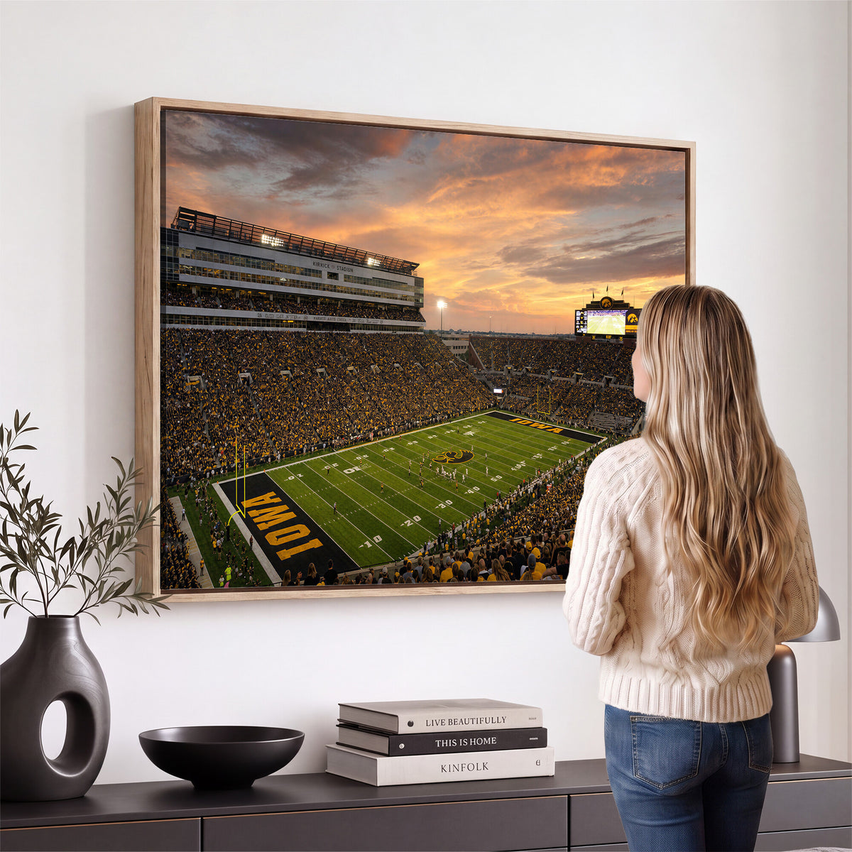 84993181-MGV-CV-36X24 - Stadium Wall Art Canvas Print