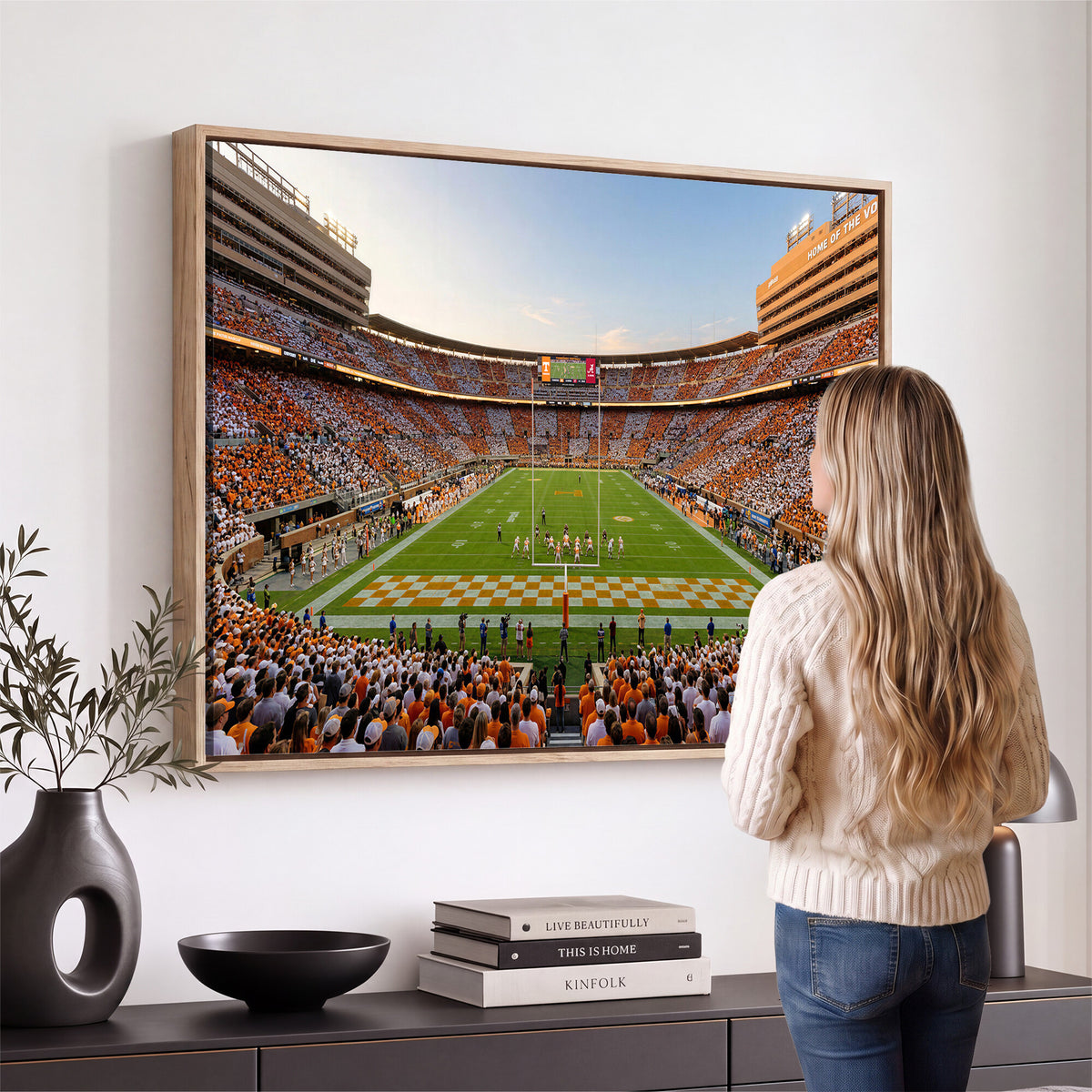 74509135-MGV-CV-36X24 - Stadium Wall Art Canvas Print