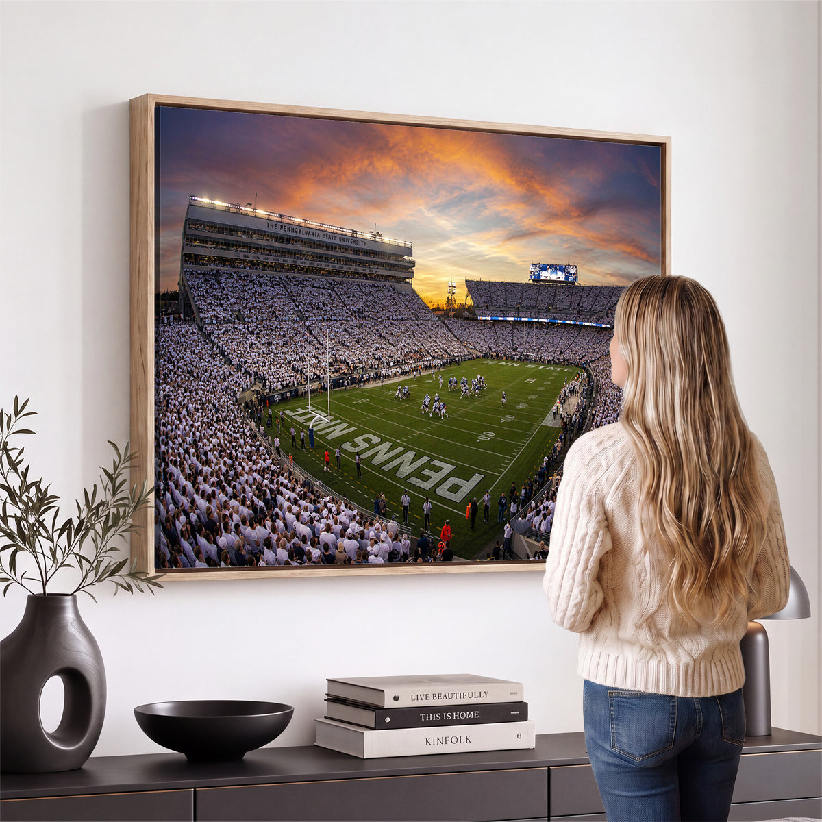 37485833-MGV-CV-36X24 - Stadium Wall Art Canvas Print