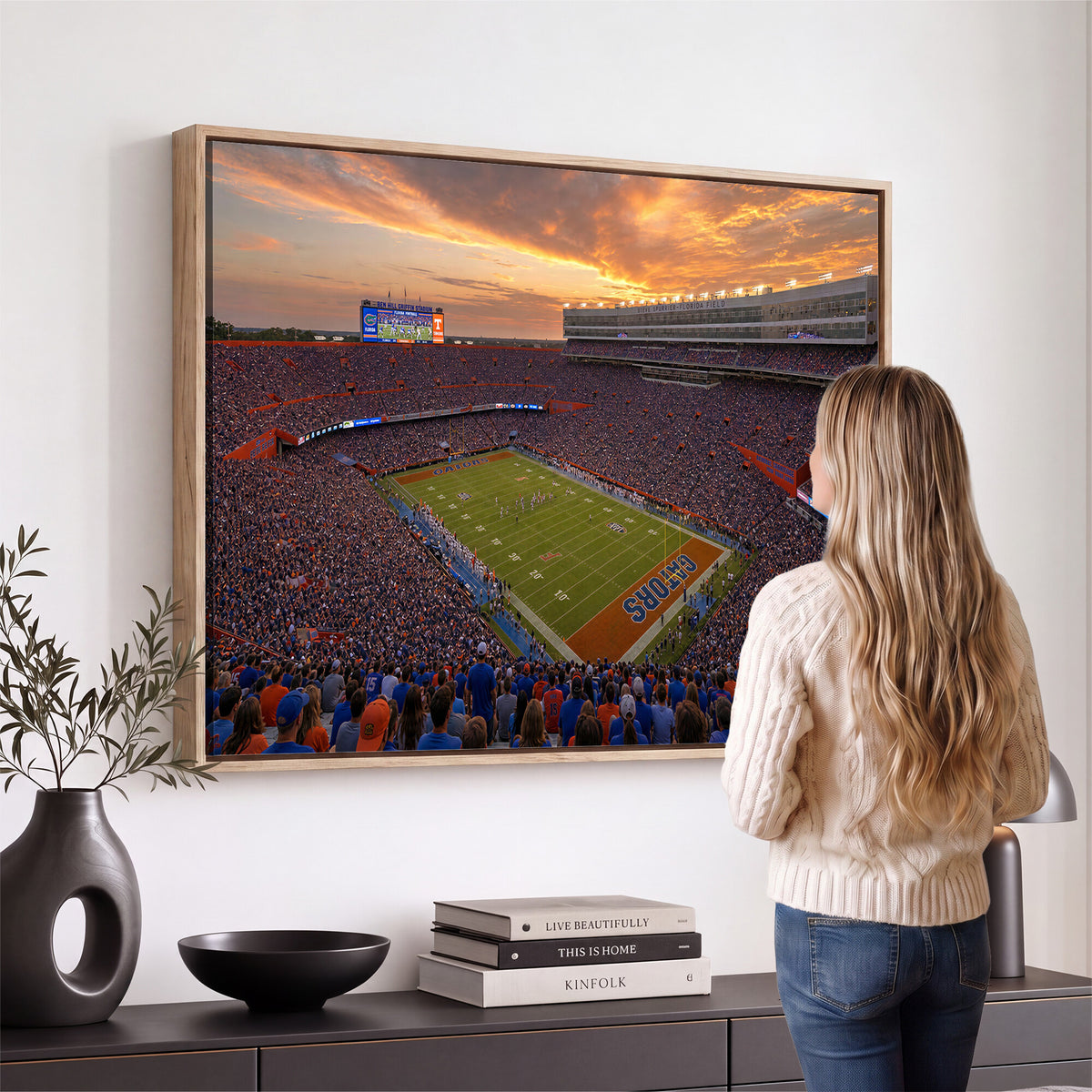 48009171-MGV-CV-36X24 - Stadium Wall Art Canvas Print