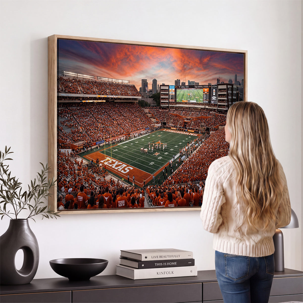 68564193-MGV-CV-36X24 - Stadium Wall Art Canvas Print