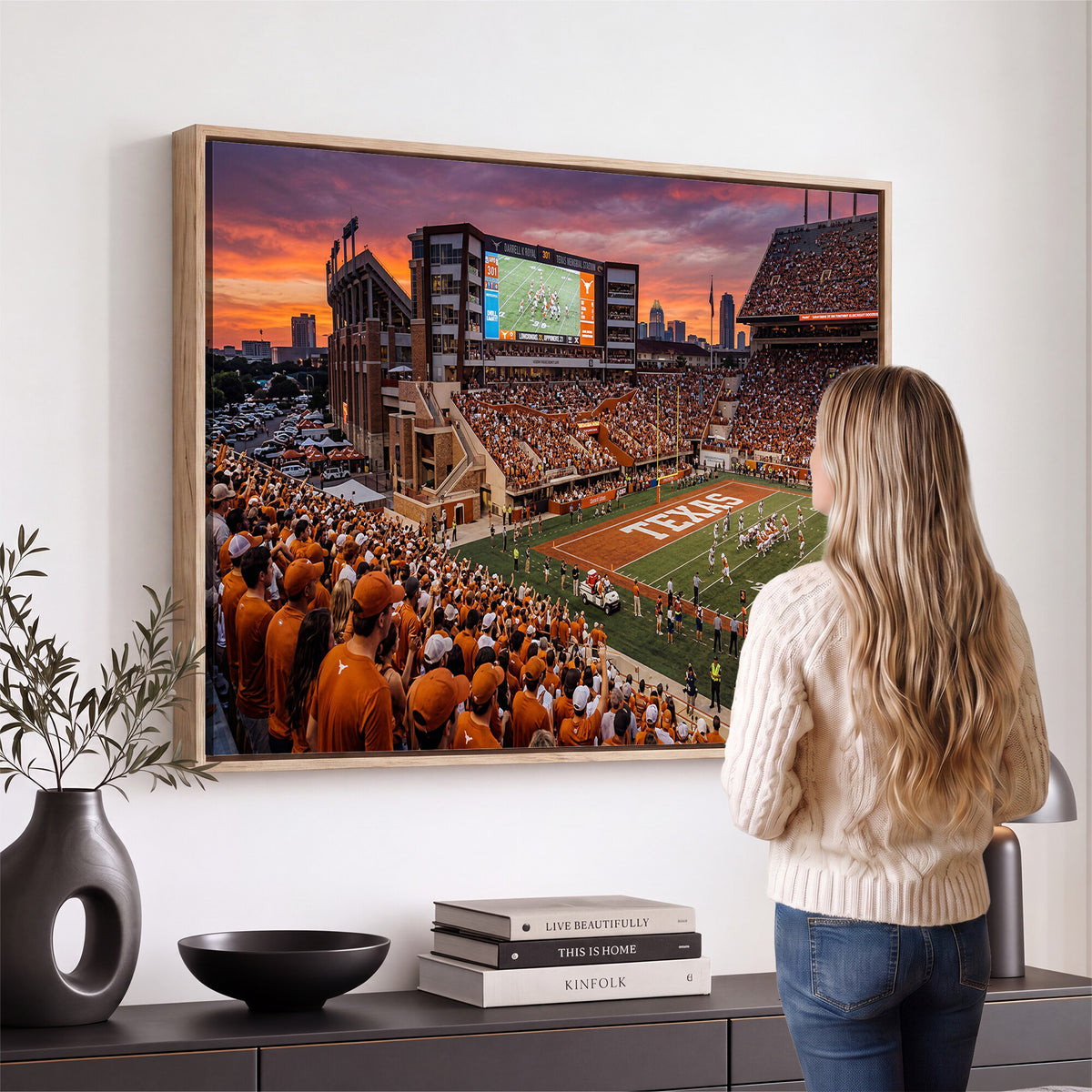 23743181-MGV-CV-36X24 - Stadium Wall Art Canvas Print