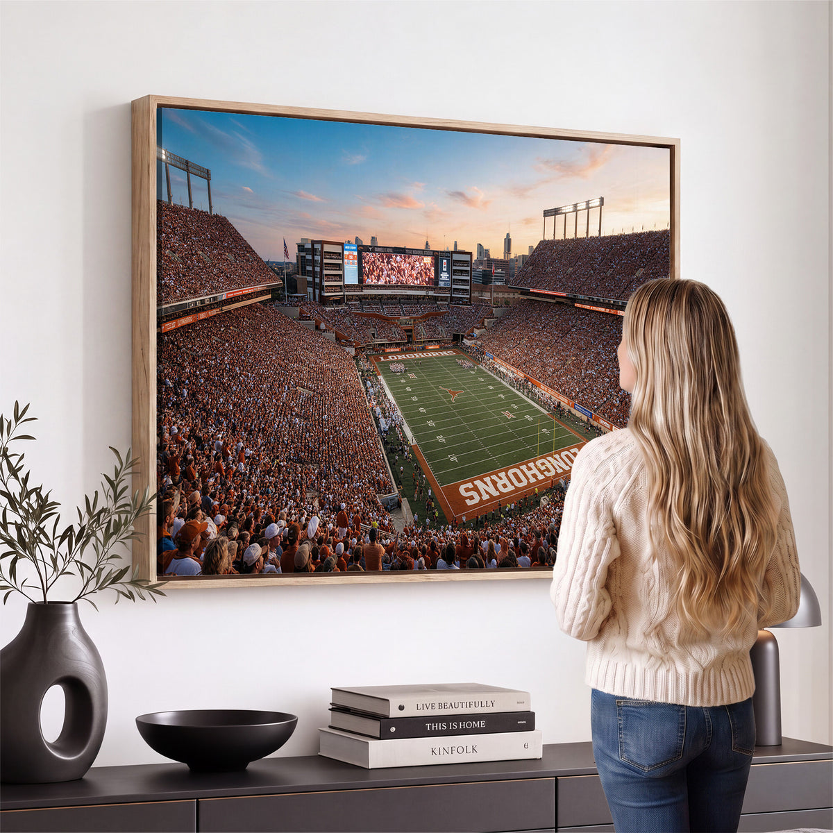 41187139-MGV-CV-36X24 - Stadium Wall Art Canvas Print