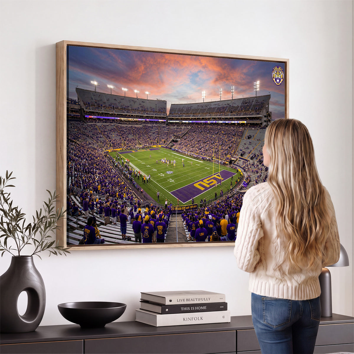 20281385-MGV-CV-36X24 - Stadium Wall Art Canvas Print