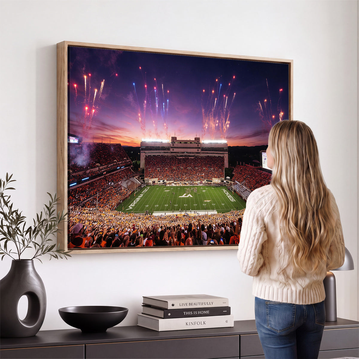 57314829-MGV-CV-36X24 - Stadium Wall Art Canvas Print