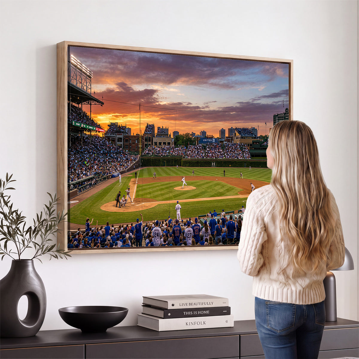 71103551-MGV-CV-36X24 - Stadium Wall Art Canvas Print