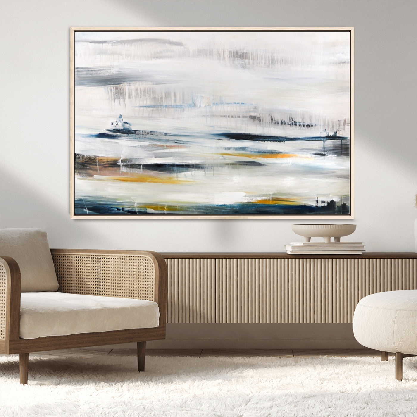 74932-MGV-CV-36X24-Soft Color Abstract Canvas Print