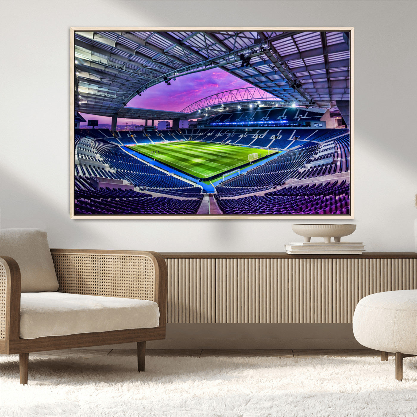 10851-MGV-CV-36X24-FC Porto Soccer Team Print Canvas- Dragon Stadium Wall Art Canvas Print