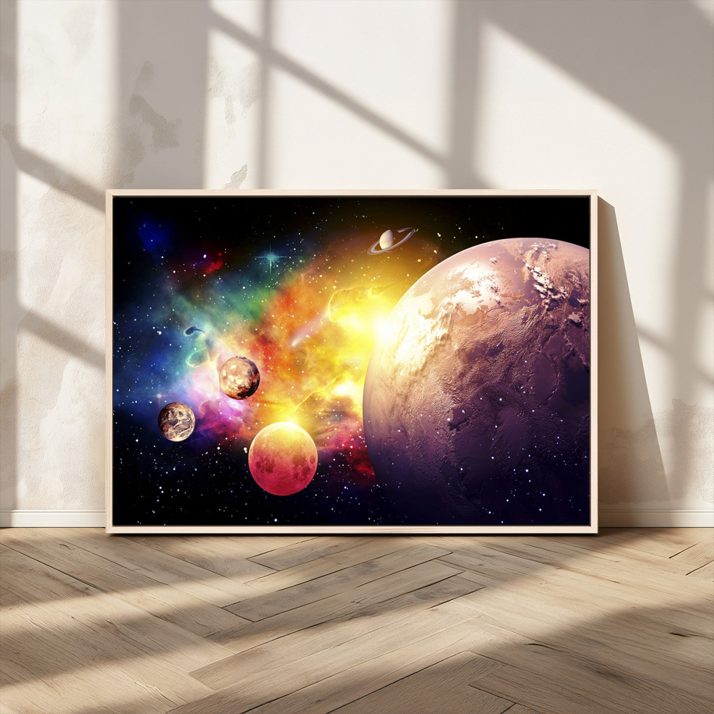 51843-MGV-CV-36X24-Space and Galaxy Canvas Print