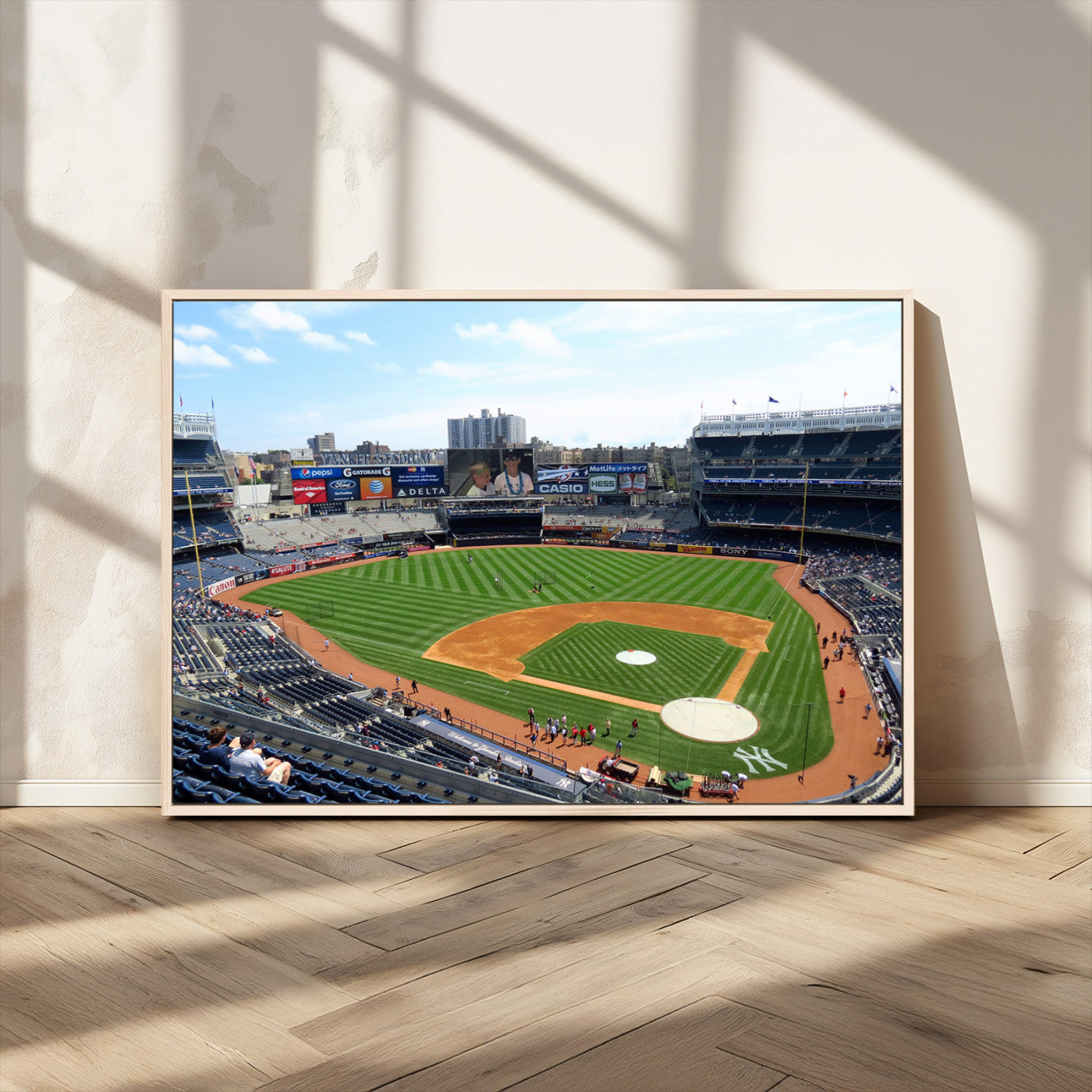 98047-MGV-CV-36X24-Buffalo Bills Stadium Wall Art - Buffalo Bills Decor- NFL Fans Gift, Perfect Sports Decor for Living