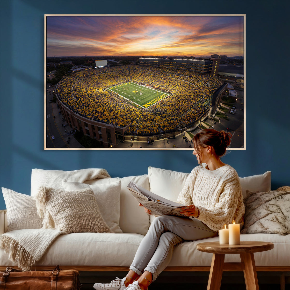 64902586-MGV-CV-36X24 - Stadium Wall Art Canvas Print