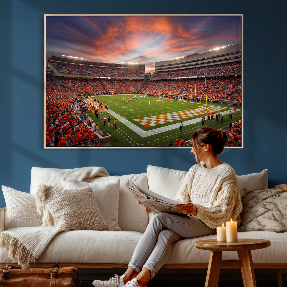 67648335-MGV-CV-36X24 - Stadium Wall Art Canvas Print