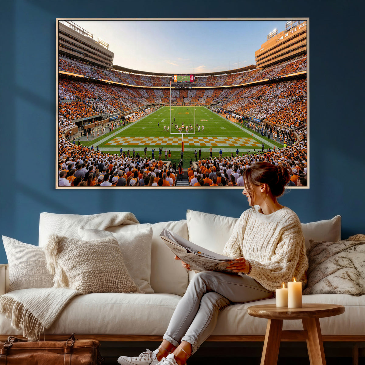 74509135-MGV-CV-36X24 - Stadium Wall Art Canvas Print