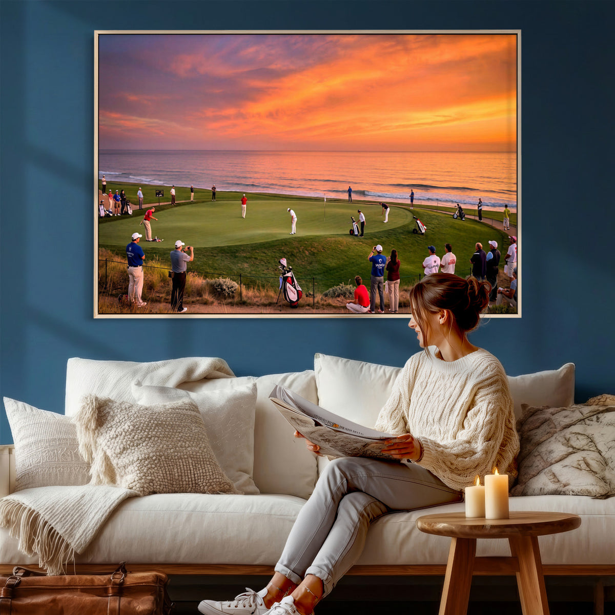 57561775-MGV-CV-36X24 - Stadium Wall Art Canvas Print