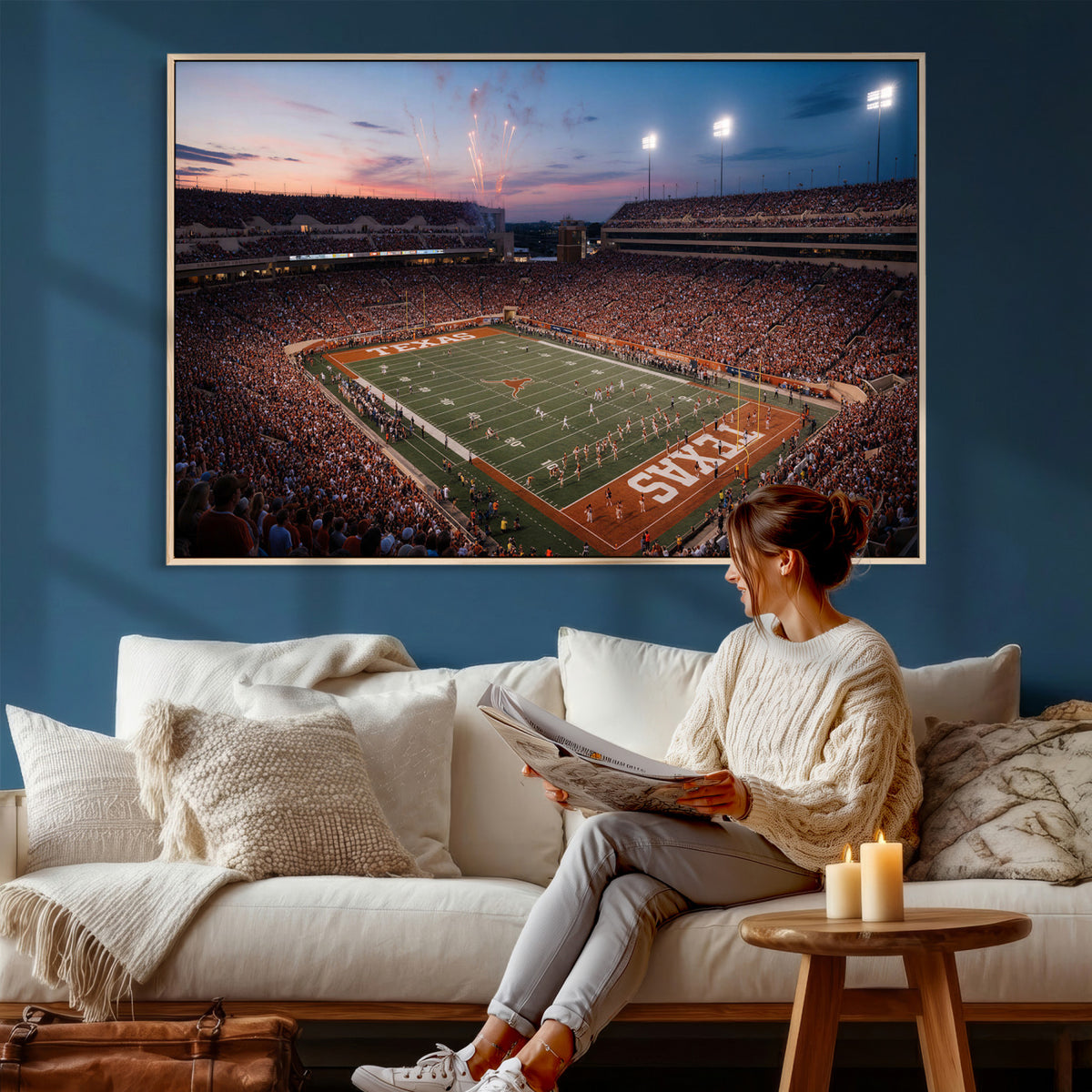 31666911-MGV-CV-36X24 - Stadium Wall Art Canvas Print