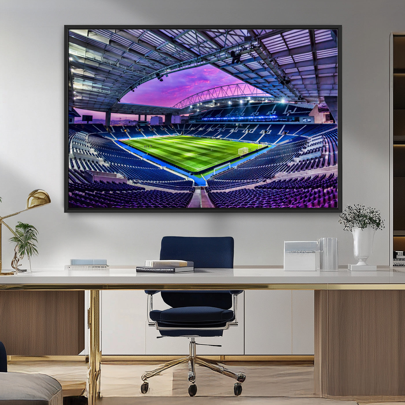 10851-MGV-CV-36X24-FC Porto Soccer Team Print Canvas- Dragon Stadium Wall Art Canvas Print