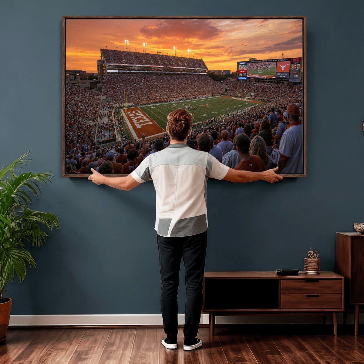 50466060-MGV-CV-36X24 - Stadium Wall Art Canvas Print