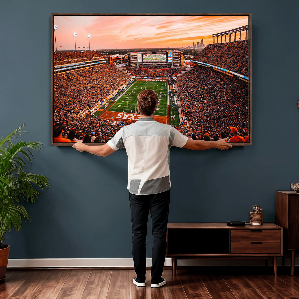 24606043-MGV-CV-36X24 - Stadium Wall Art Canvas Print