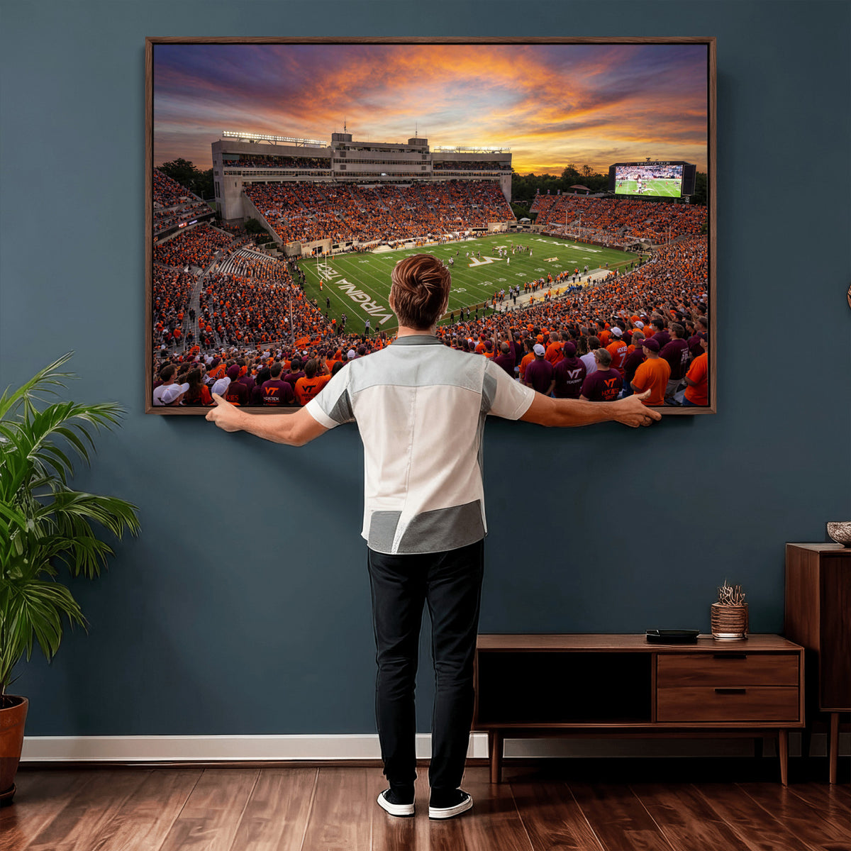 23178259-MGV-CV-36X24 - Stadium Wall Art Canvas Print