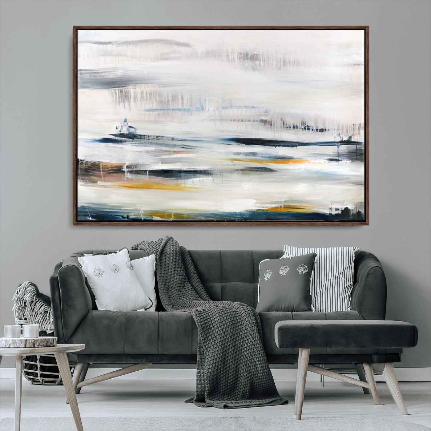 74932-MGV-CV-36X24-Soft Color Abstract Canvas Print