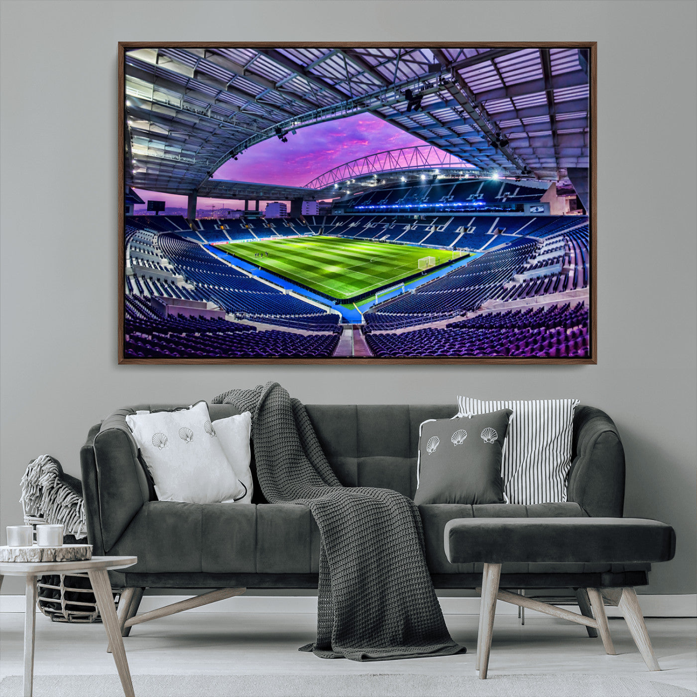 10851-MGV-CV-36X24-FC Porto Soccer Team Print Canvas- Dragon Stadium Wall Art Canvas Print