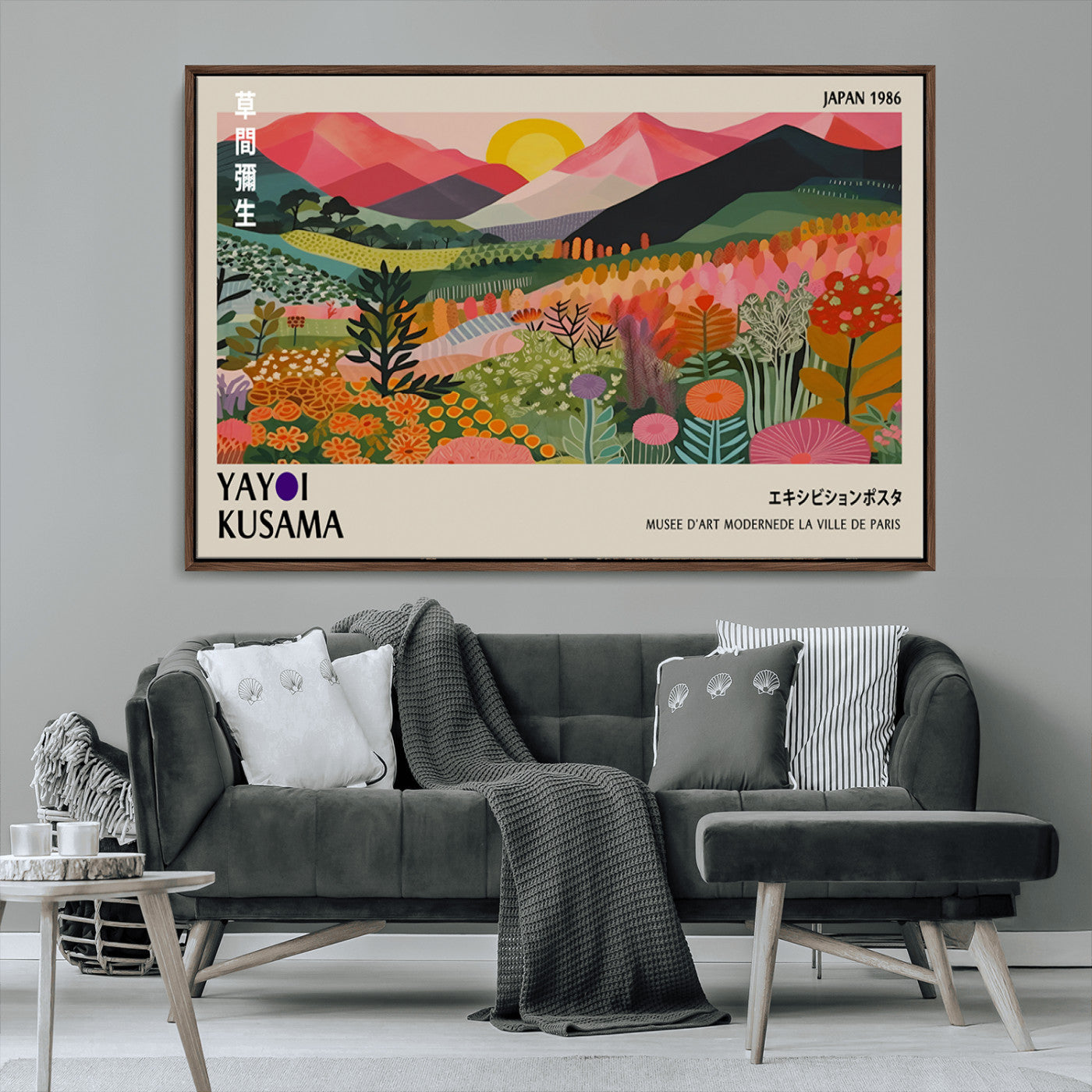 97588-MGV-CV-36X24-Old Barn Wall Art Canvas Print – Framed Rustic Moody Farm Countryside Landscape Nature Artwork for Home, Office, Living Room