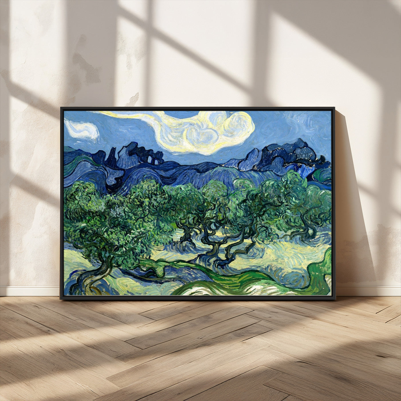 80252-MGV-CV-36X24-Olive Trees Van Gogh Wall Art Canvas Print