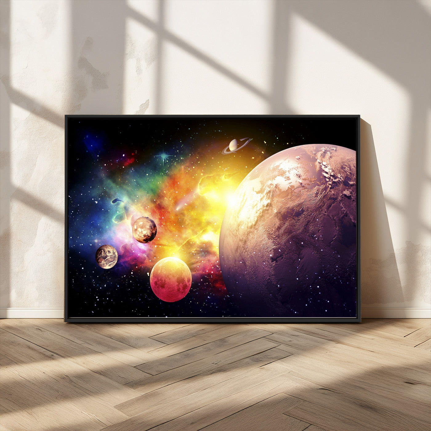 51843-MGV-CV-36X24-Space and Galaxy Canvas Print