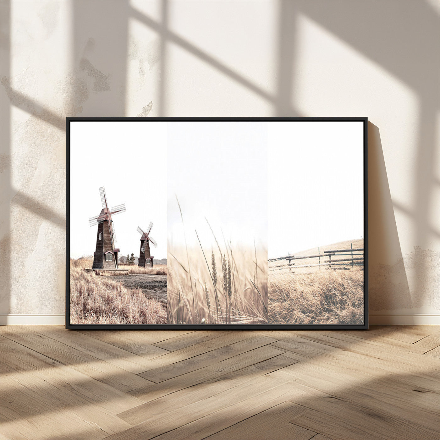 56649-MGV-CV-36X24-Farm Prints Set, Farmhouse Wall Art Canvas, Country House Decor, Country House Decor, Barn Print,