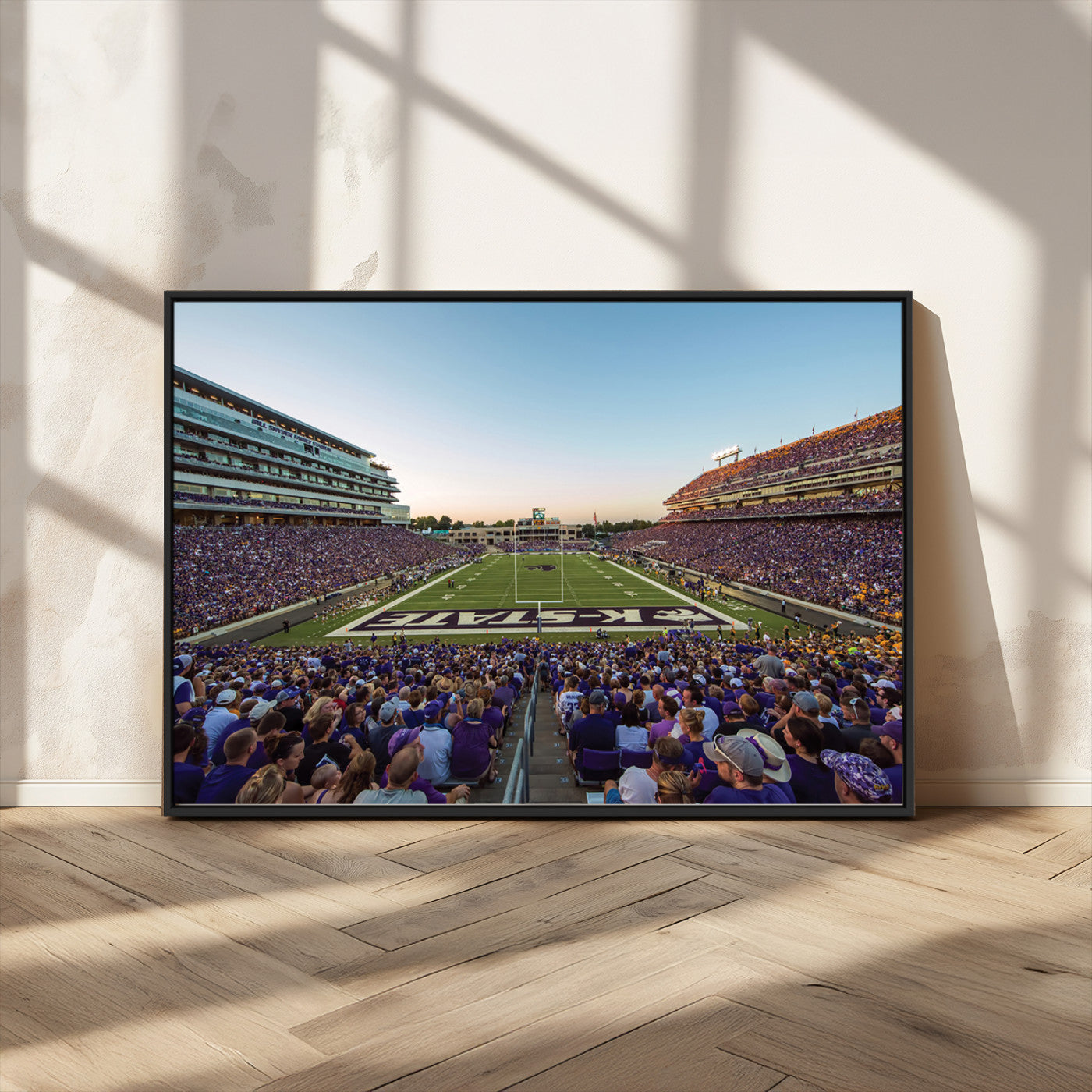 82792-MGV-CV-36X24-Kansas State University Wildcats Football Team Print - Manhattan Bill Snyder Family Football Stadium