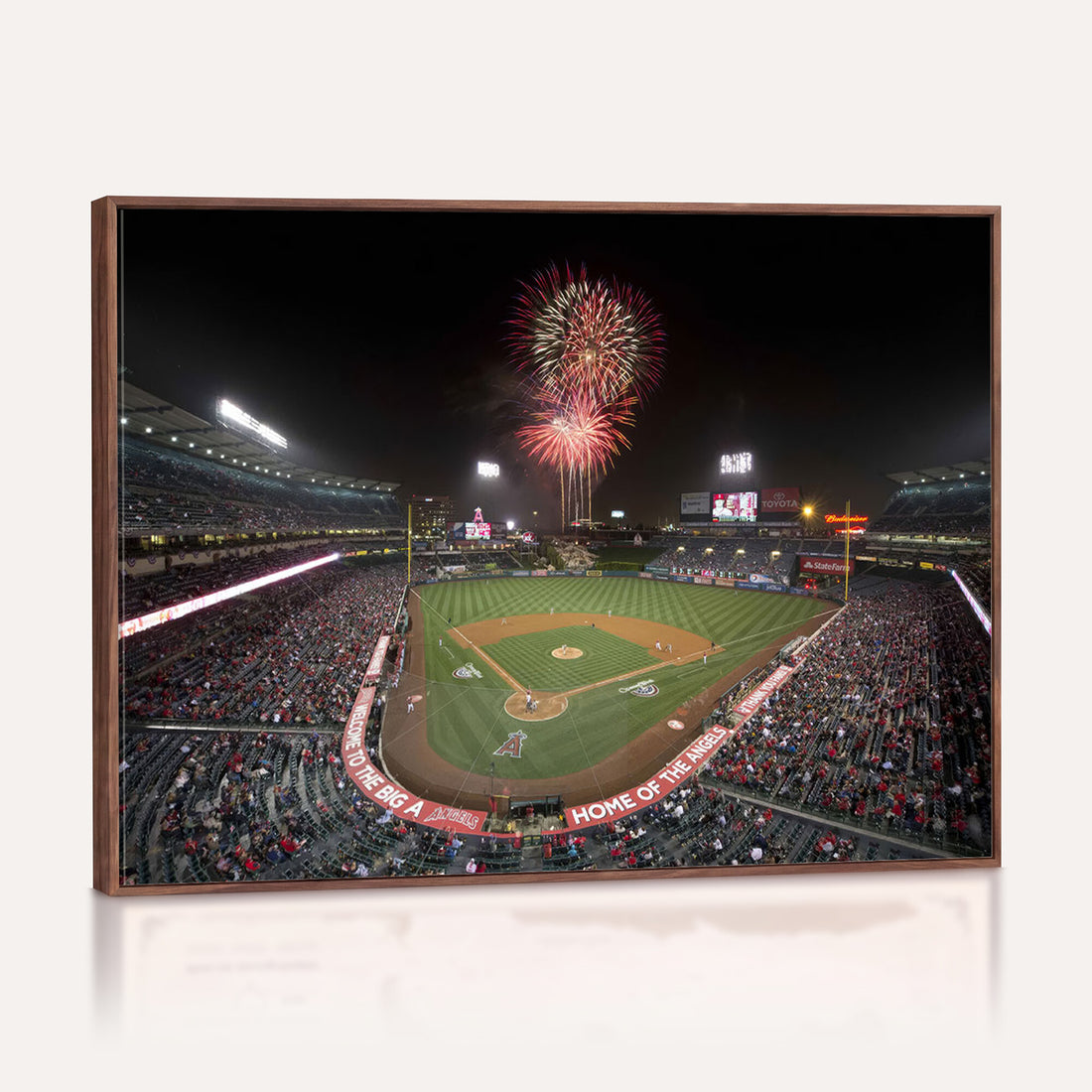 Angel Stadium Canvas Print | Los Angeles Angels Canvas Print
