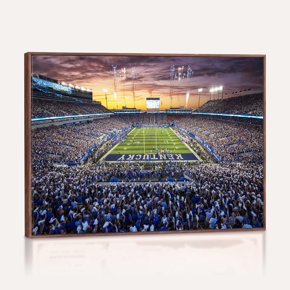 Kroger Field Wall Art Print, Kentucky Stadium Wall Art